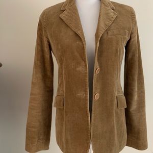 Theory Tan Corduroy Blazer